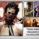 Who Will Survive? The Texas Chainsaw Massacre 1974  A4 glossy movie poster By Tiffany Horror