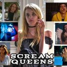 Scream Queens Female Horror Movie Icons A4 glossy movie poster By Tiffany Horror (V1)