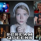 Scream Queens Female Horror Movie Icons A4 glossy movie poster By Tiffany Horror (V3)