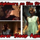 A Nightmare On Elm Street "Never Sleep Again"  A4 Collage Glossy Print | Wall Deco | Poster