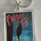 Handmade Friday The 13th  Horror Movie Keyring  | Acrylic Horror Fan Gift