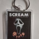 Handmade Wes Craven Scream Horror Movie Keyring  | Acrylic Horror Fan Gift