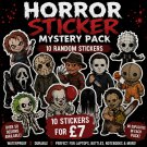 Mystery Horror Sticker Bundle | 10 Assorted Horror Stickers Mystery Horror Sticker Bundle | 10 Assorted Horror Stickers