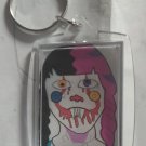 Penny Bella Character Acrylic Keyring | Original Gothic Art Keychain Penny Bella Character Acrylic Keyring | Original Gothic Art Keychain