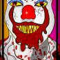 Welcome to the Circus Creepy Clown Art Print