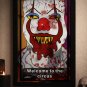 Welcome to the Circus Creepy Clown Art Print