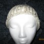 Cream Fleck skully knit hat