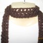 Brown & More crocheted scarf