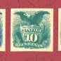 USA. 1881. Eagle and shield. Atlanta Trial Color. 127TC4. (REPLICA). OLD PAPER.