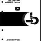 TM4363 John Deere 1640 1840 2040 2040S Tractors Repair Service Technical Manual PDF Download