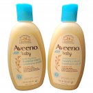 Aveeno Baby Newborn Wash 8oz 2-Pack | Gentle Daily Moisture Cleanser ������ NEW