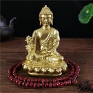 Medicine Buddha Statue With Necklace Ornament Resin Feng Shui Buddha