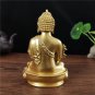 Medicine Buddha Statue With Necklace Ornament Resin Feng Shui Buddha
