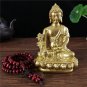 Medicine Buddha Statue With Necklace Ornament Resin Feng Shui Buddha