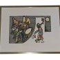 Hand signed & numbered Amram Ebgi 98/100 Dancer with Orchestra Judaica Art Print
