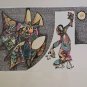 Hand signed & numbered Amram Ebgi 98/100 Dancer with Orchestra Judaica Art Print