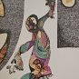 Hand signed & numbered Amram Ebgi 98/100 Dancer with Orchestra Judaica Art Print