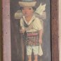 (2) Framed Phil Paradise (1905-1997) Maria & Tomas Framed Guatemala Art Painting