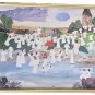 Red Umbrella Down By The River" by Allen Stringfellow African American Folk Art