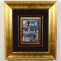 Framed & Signed Raphael Abecassis Blessings of the House COA Judaica Art Israel