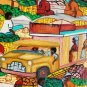 Signed YVES ROCK Original Vintage & Rare Folk Naif Art Haitian Painting HAITI