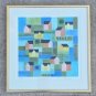 Signed Aino Myllykangas "Vacation Times" 26/190 Color Lithograph Print Finland