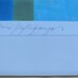 Signed Aino Myllykangas "Vacation Times" 26/190 Color Lithograph Print Finland