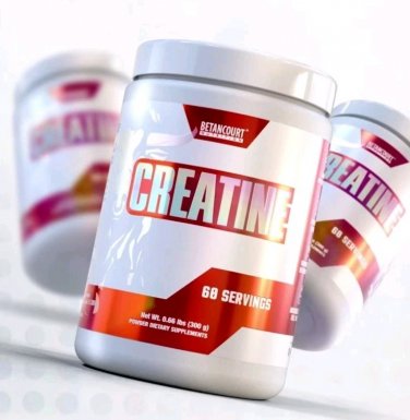 NEW (1) Betancourt Nutrition Creatine Monohydrate 5 grams 60 Servings Unflavored