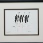 Signed & Numbered 68/1500 Browning Kofi African Tribal Art Horn Playing GHANA