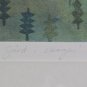 Signed Aino Myllykangas "House in the Forest" 119/190 Original Art Print Finland