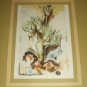 1976 HAND S/N JUNSUKE WATARAI "GREEN HARMONY" JAPAN WOODBLOCK ART ETCHING