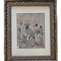 Original Kenyan Art AFRICAN WOMEN Textile Batik Painting on Cotton Africa