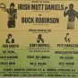 1982 Buck Robinson vs Irish Mutt Daniels Framed Boxing Poster War Auditorium