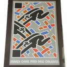 1980 Original Robert Gordy New Orleans Mardi Gras Poster Art Black Memorabilia 1980 Original Robert Gordy New Orleans Mardi Gras Poster Art Black Memorabilia