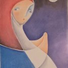Original & Signed Ramon Unzueta 97/250 CUBA TRISTE Art Print Cuban Artist