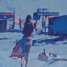 Rare 1959 Signed NICOLA SIMBARI Original Silkscreen Artist Proof Serigraph Print