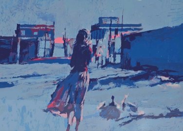 Rare 1959 Signed NICOLA SIMBARI Original Silkscreen Artist Proof Serigraph Print