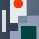 Signed Rudolf Jahns 1964/81 Variations on a Basic Theme 4A Serigraph Eda Print