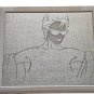 RARE COPY OF PATRICK NAGEL SUNGLASSES FRAMED MIRROR FLORIDA ARTIST MICHAEL MOKOS