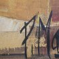 Original Magi Puig Large Abstract Urban Landscape / Cityscape Painting P. Magi
