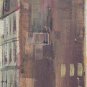Original Magi Puig Large Abstract Urban Landscape / Cityscape Painting P. Magi