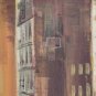 Original Magi Puig Large Abstract Urban Landscape / Cityscape Painting P. Magi