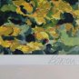 Signed Nancy Bowen Roses at Butchart Numbered 9/40 Large Framed Lithograph Print