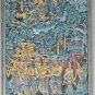 RARE SIGNED KT DELEK TEGALLALANO BALI BALINESE HINDU JAVANESE FOLK ART PAINTING