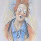 Rare Barry Leighton-Jones "Coco" Hand Signed Artist Proof Art Circus Clown Print