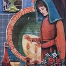 Signed Amram Ebgi 356/950 SHABBOT CANDLES Judaica Art COA INTAGLIO & LITHO Print