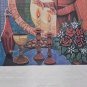 Signed Amram Ebgi 356/950 SHABBOT CANDLES Judaica Art COA INTAGLIO & LITHO Print
