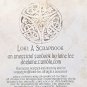 2014 Signed Loki : A Scrapbook Sketches By Derlaine Hardcover Fanbook Laine Lee