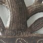 Original Johnson Augustin Haitian TREE OF LIFE Metal Painted Drum Wall Art HAITI
