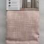 NEW (1) JCP Home Sullivan PINK BLUSH Blackout Grommet Curtain Panel 50 BY 95